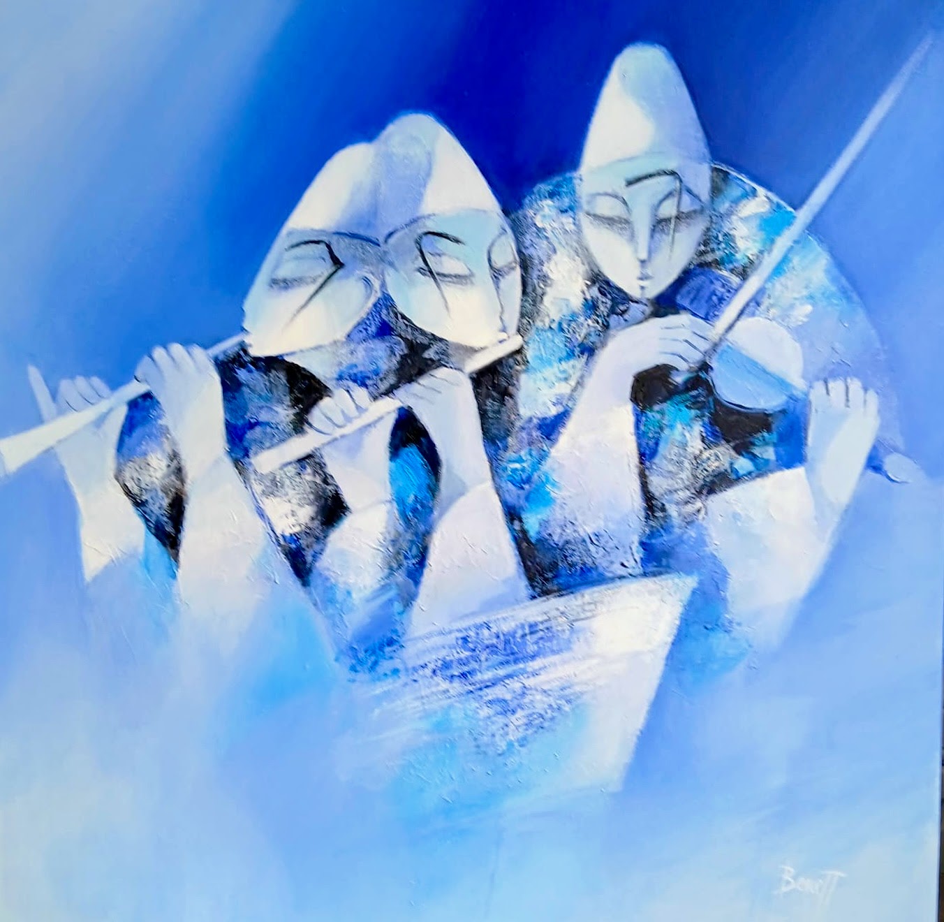 Adagio, œuvre de François Benett