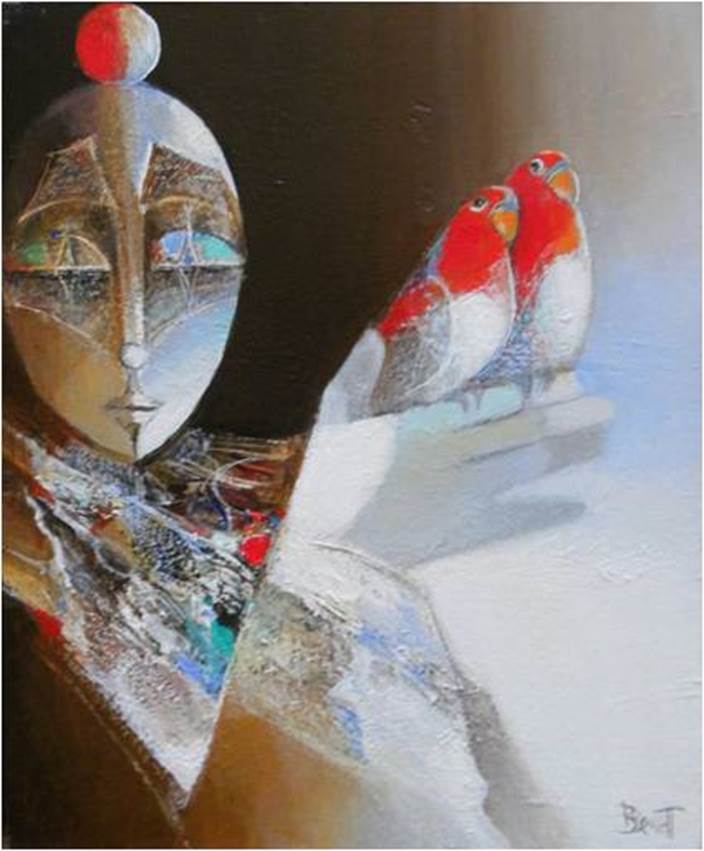 Les inséparables 2, œuvre de François Benett