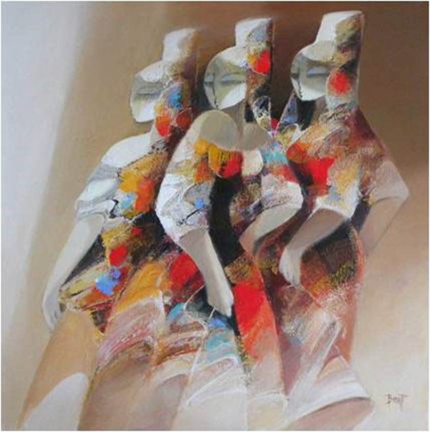 Flamenco 2, œuvre de François Benett