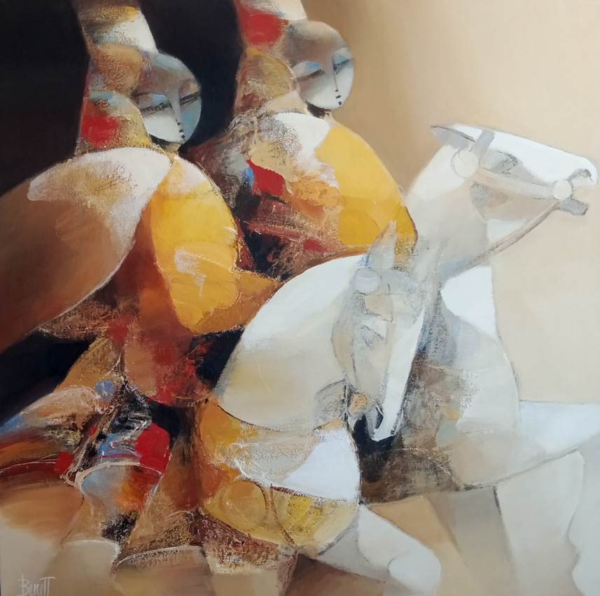 L’échappée, œuvre de François Benett