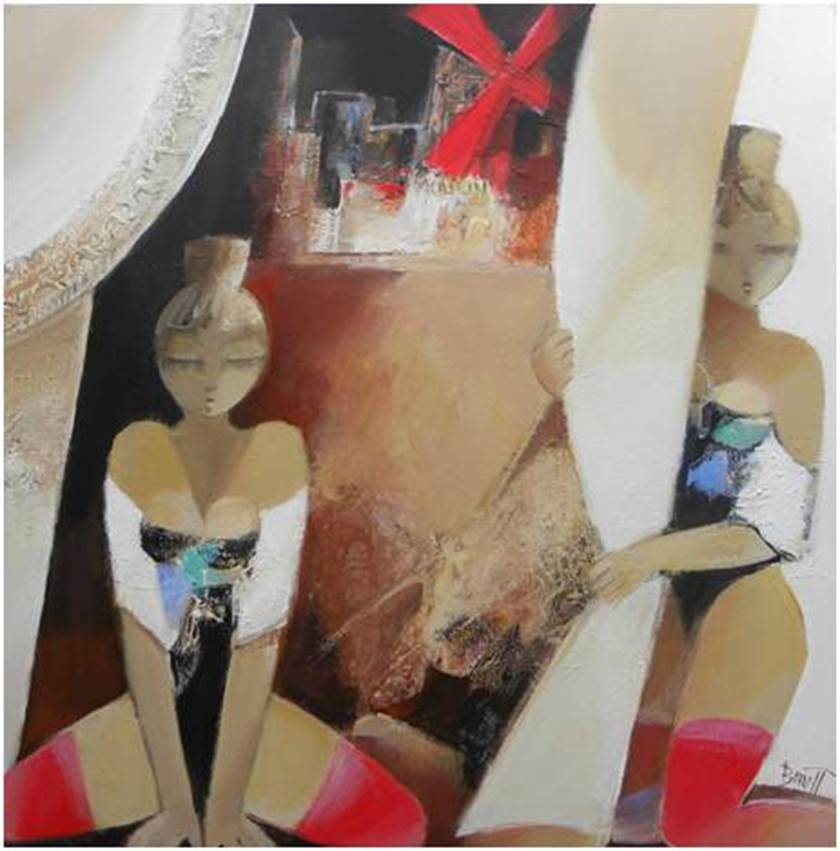 Moulin Rouge, œuvre de François Benett