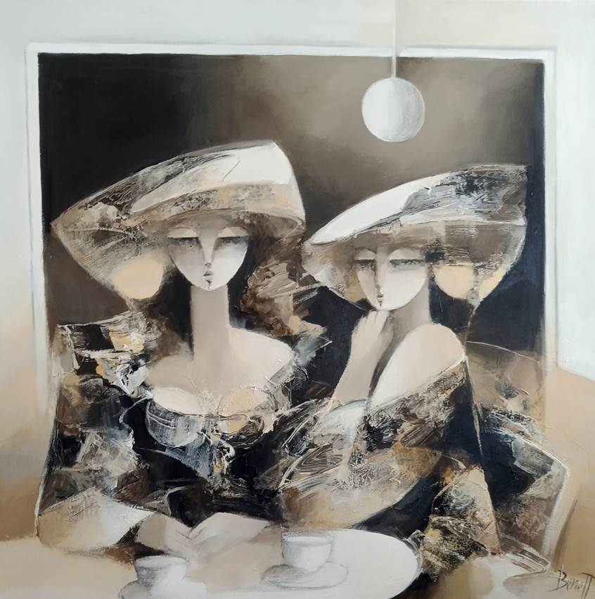 Tea time, œuvre de François Benett