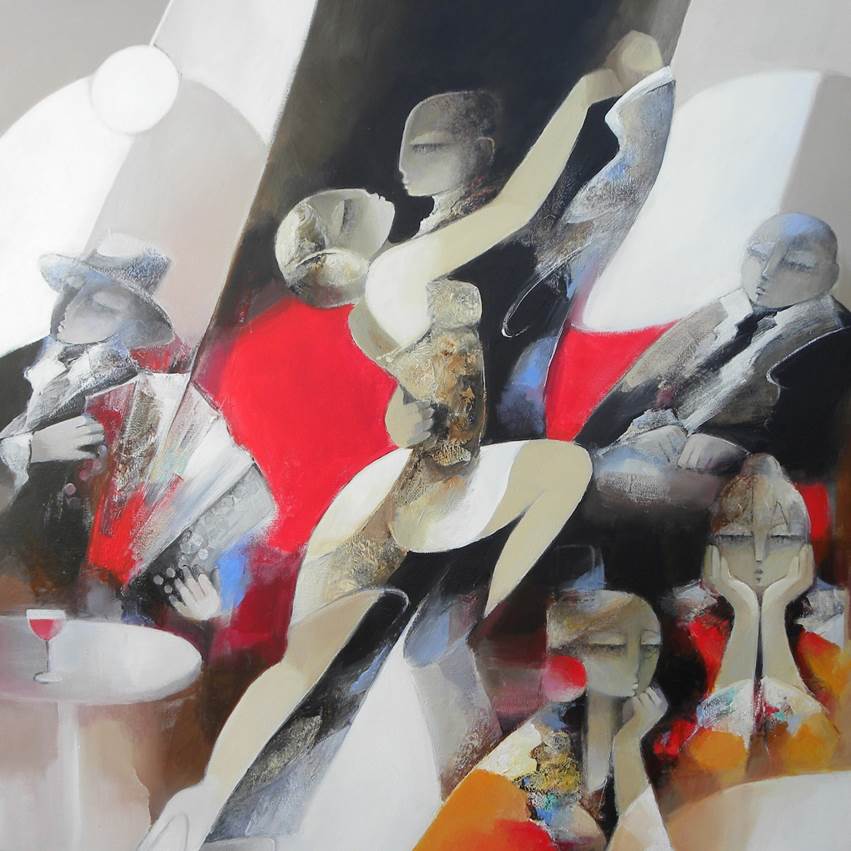 Tango dream, œuvre de François Benett