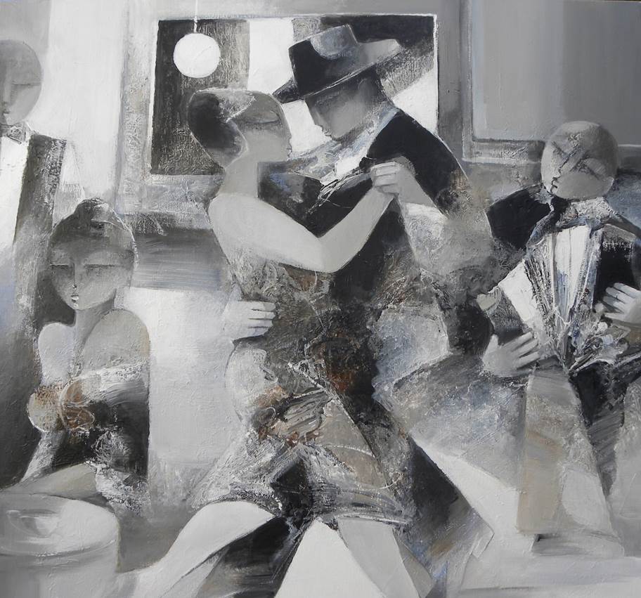 Tango love 2, œuvre de François Benett