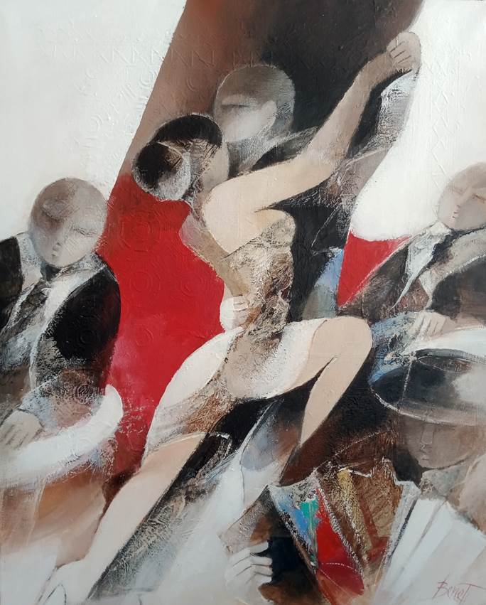 Tango love, œuvre de François Benett